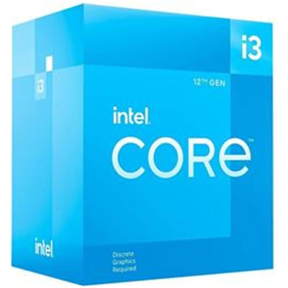 Intel Alder Lake Core i3 12100 TRAY 3.3Ghz 1700P 12Mb (60W) Uhd730 Kutusuz İşlemci