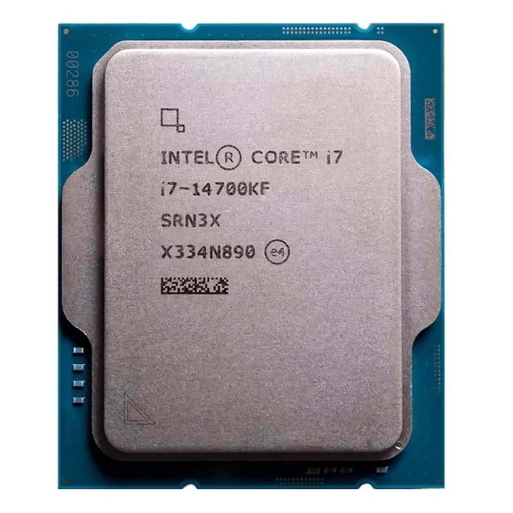 Intel Core i7 14700KF 3.4GHz (Max 5.60GHz) 20 Çekirdek 33MB L3 Önbellek 1700 Kutulu Fansız İşlemci