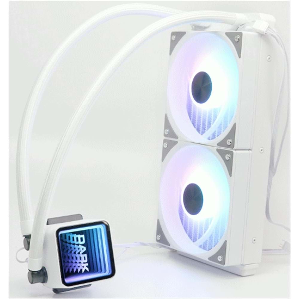 Dark DKCCW247W Freezer Beyaz 2025 Edition 240mm 250W TDP,Addresseble RGB LEDli Sıvı Soğutma