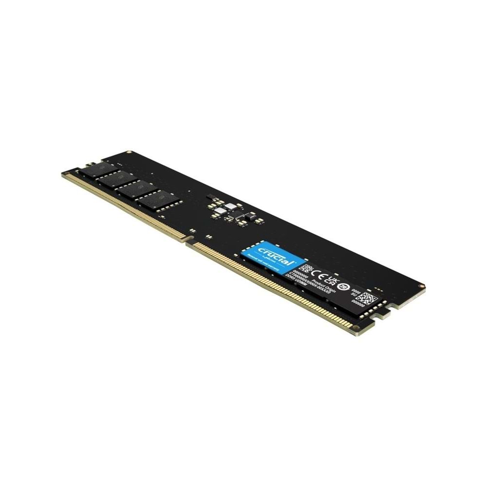 Crucial 16GB DDR5-4800 CL40 CT16G48C40U5 16GB DDR5-4800 CL40 Udımm Pc Ram Bellek