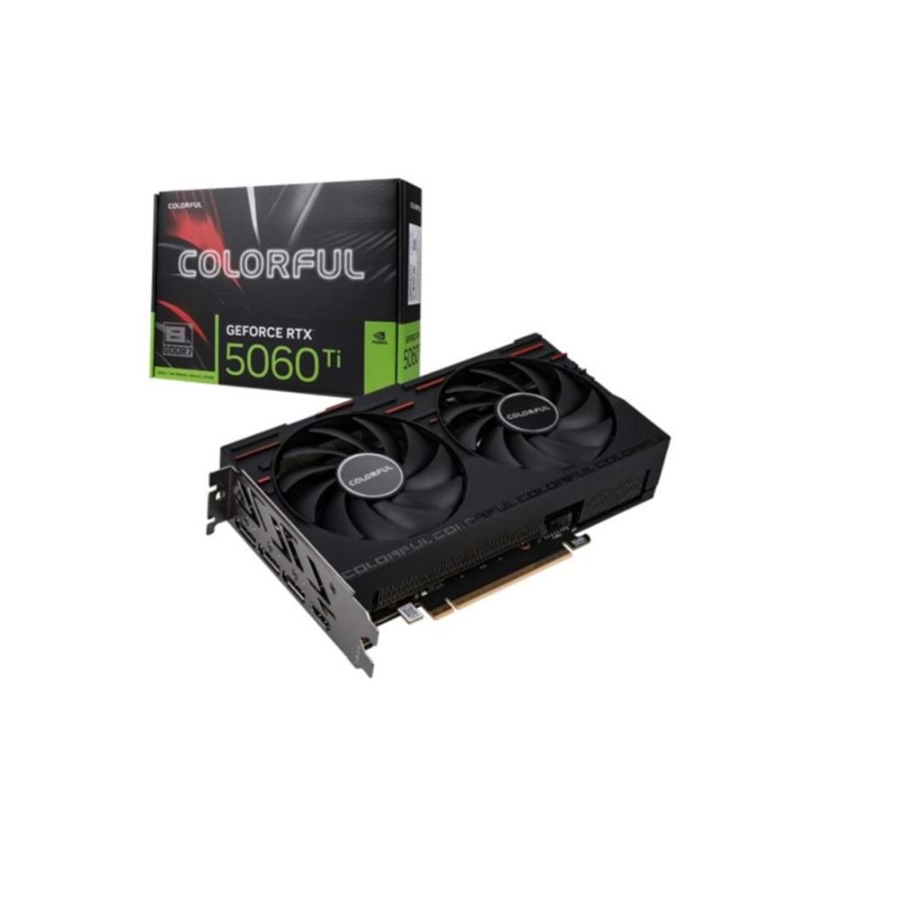 Colorful Rtx5060Ti 8gb Gaming Duo (8gb V2-v) Gaming (Oyuncu) Ekran Kartı