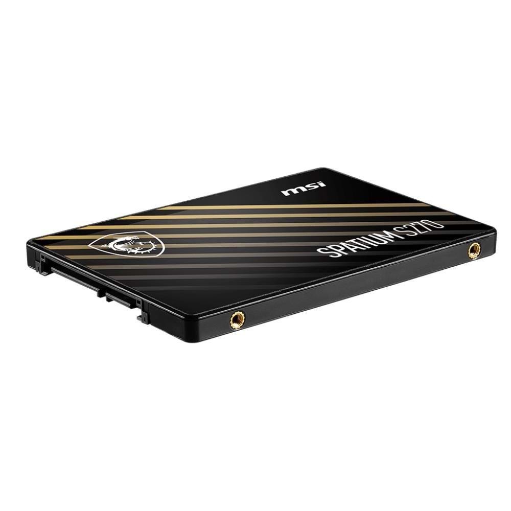 Msi 480GB Spatium S270 SATA 3.0 (500MB Okuma - 450MB Yazma) Ssd Disk