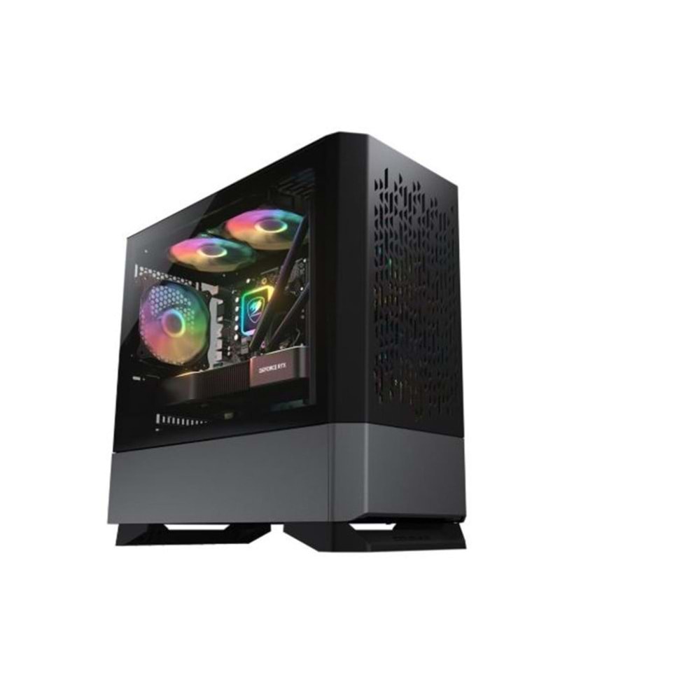Cougar CGR-5JM8B-AIR-RGB MG140 Air RGB Mini Tower Kasa (Black)