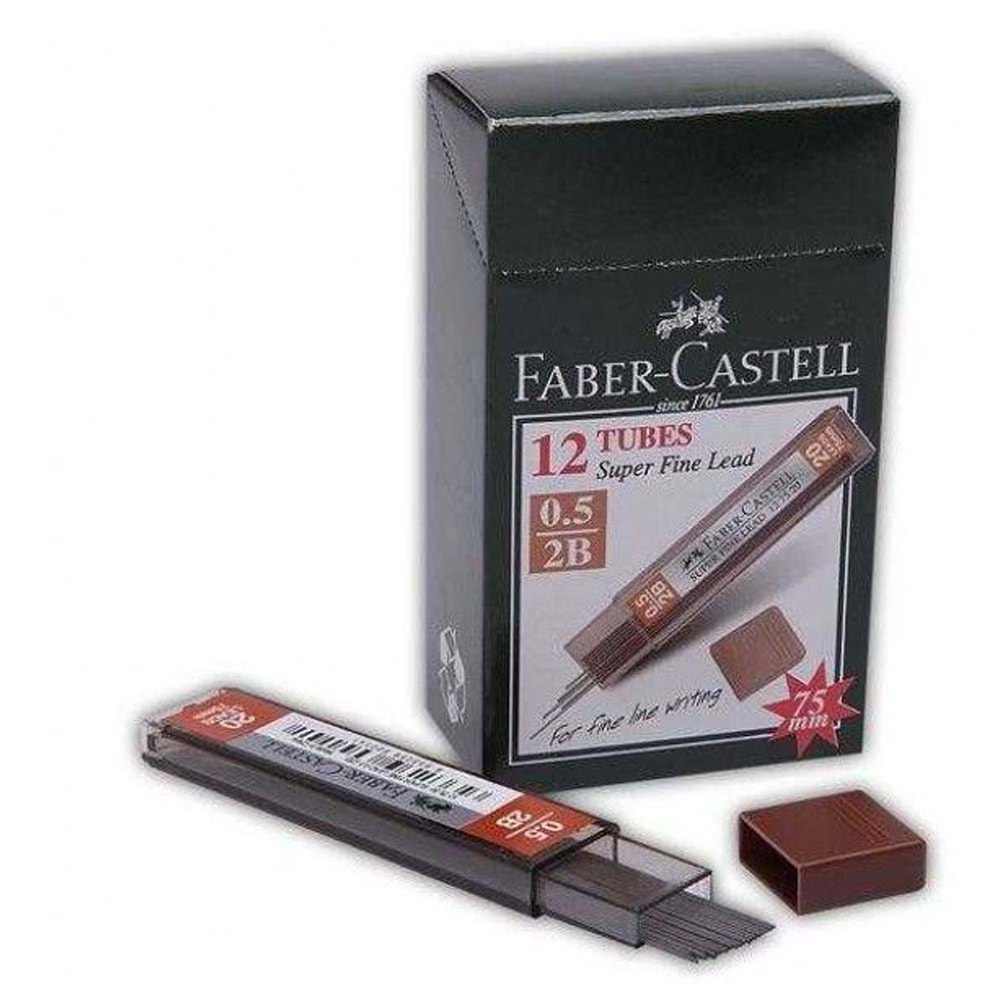 Faber-Castell Min Süper Fine Lead 2B 75 MM 0.5 MM 5090127520 (1 Adet)