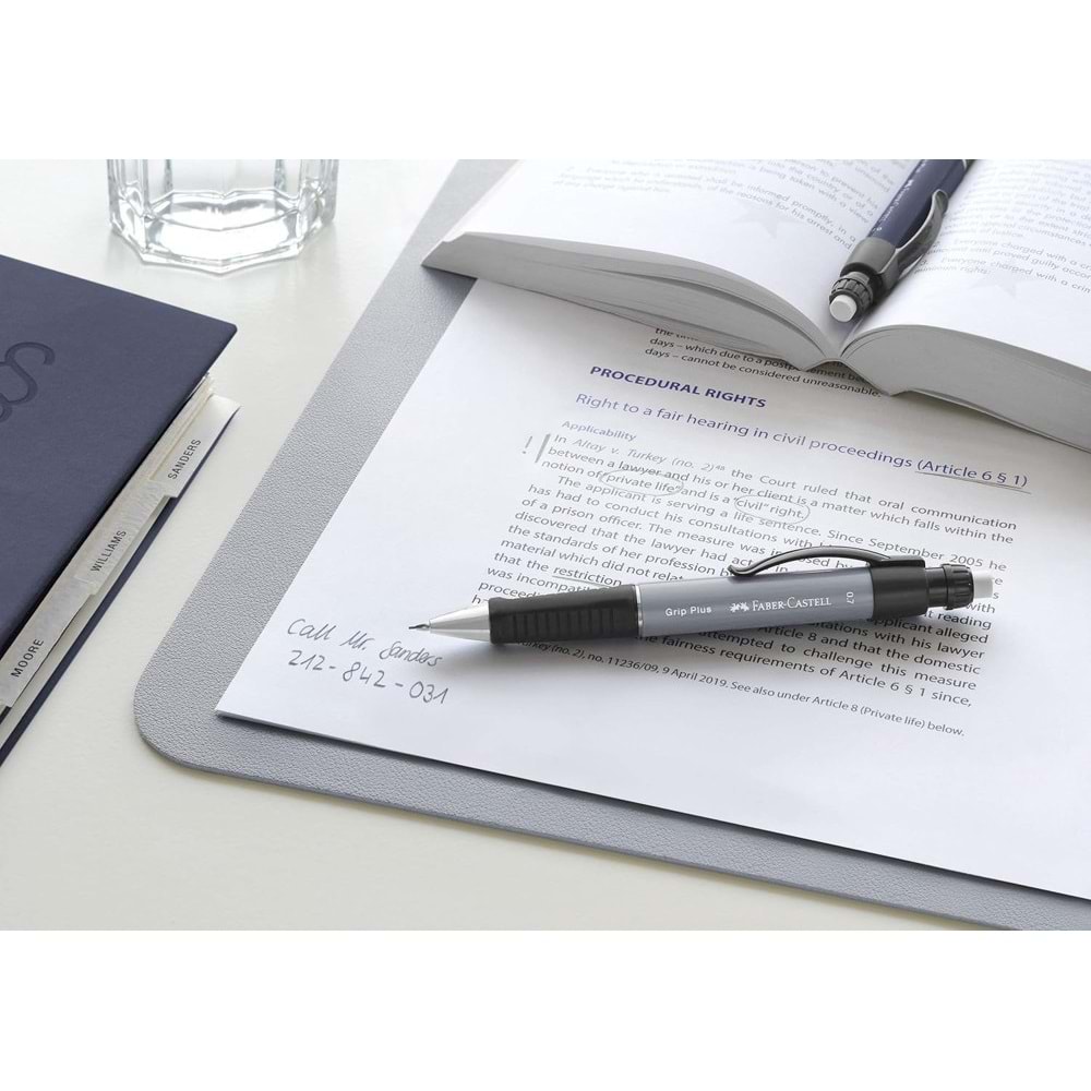 Faber-Castell Versatil Kalem Grip Plus 0.7 MM Gri 5084130789000