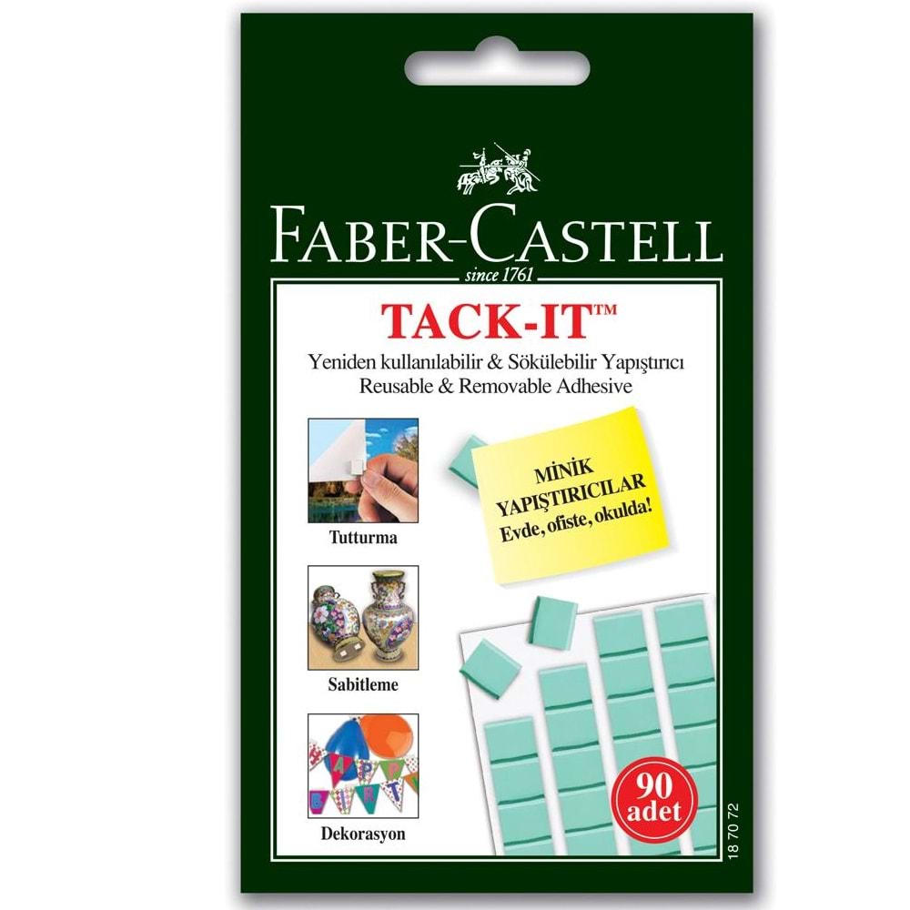 Faber-Castell Hamur Yapıştırıcı Tack-it 50 Gr 5130 187091 (1 Adet)