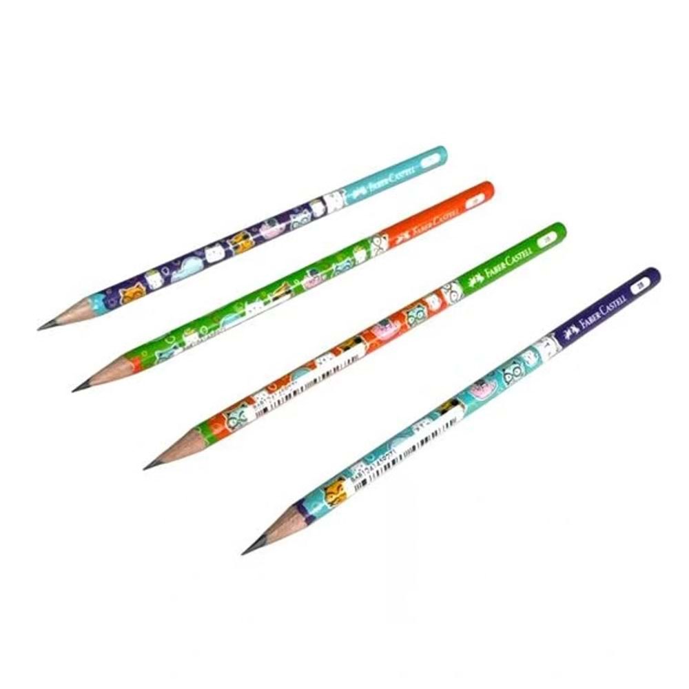 Faber-Castell Kurşun Kalem Kedi 2B 5244 000070 (1 Adet)