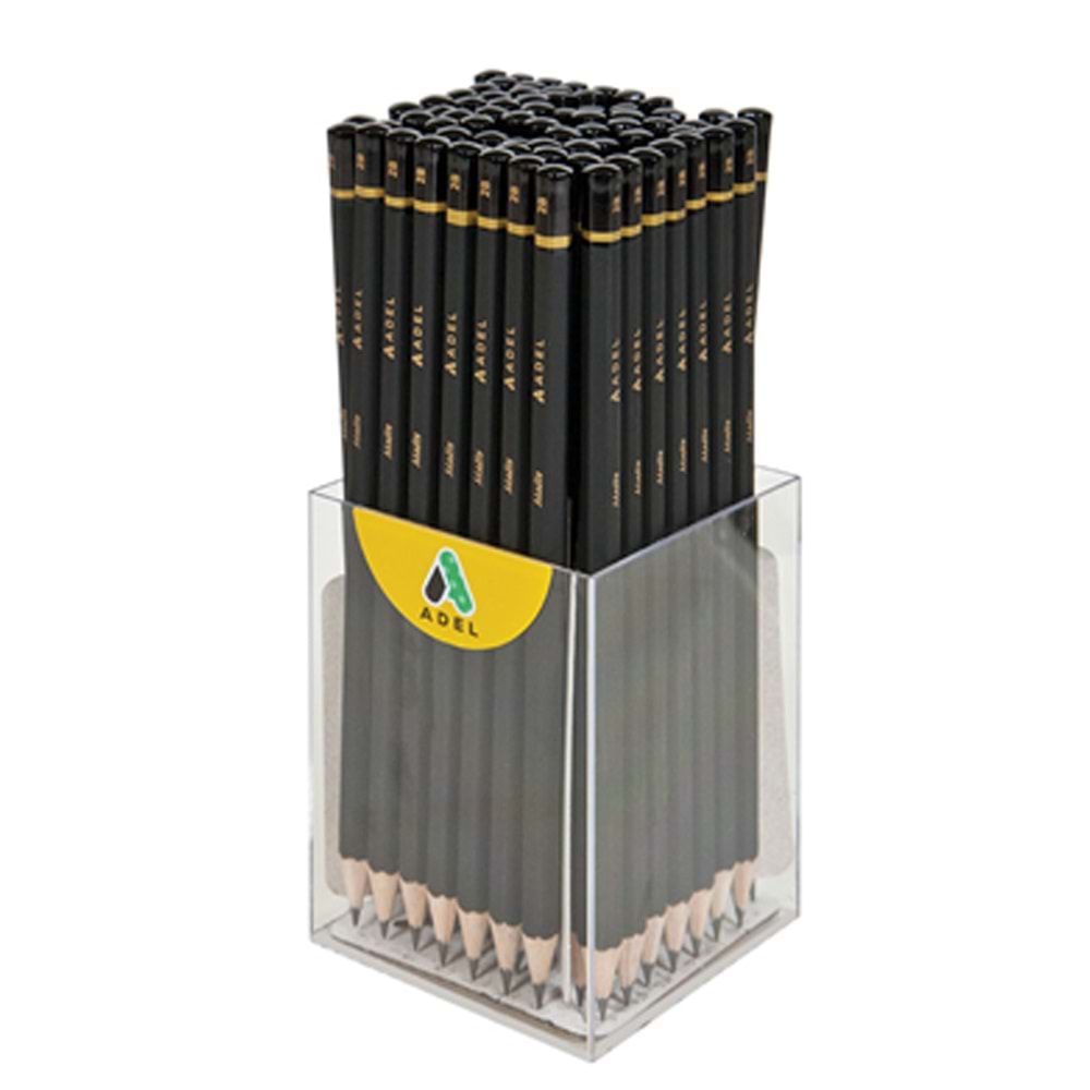 Adel Kurşun Kalem Matte Klasik 2B 1r,yl Fsc (1 Adet)