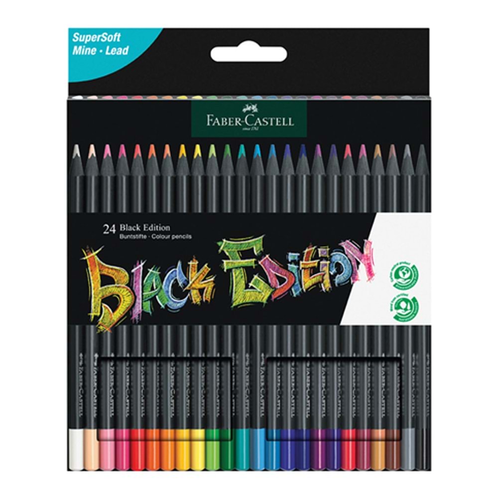 Faber-Castell Boya Kalemi Black Edition 24 Renk 5171 116424