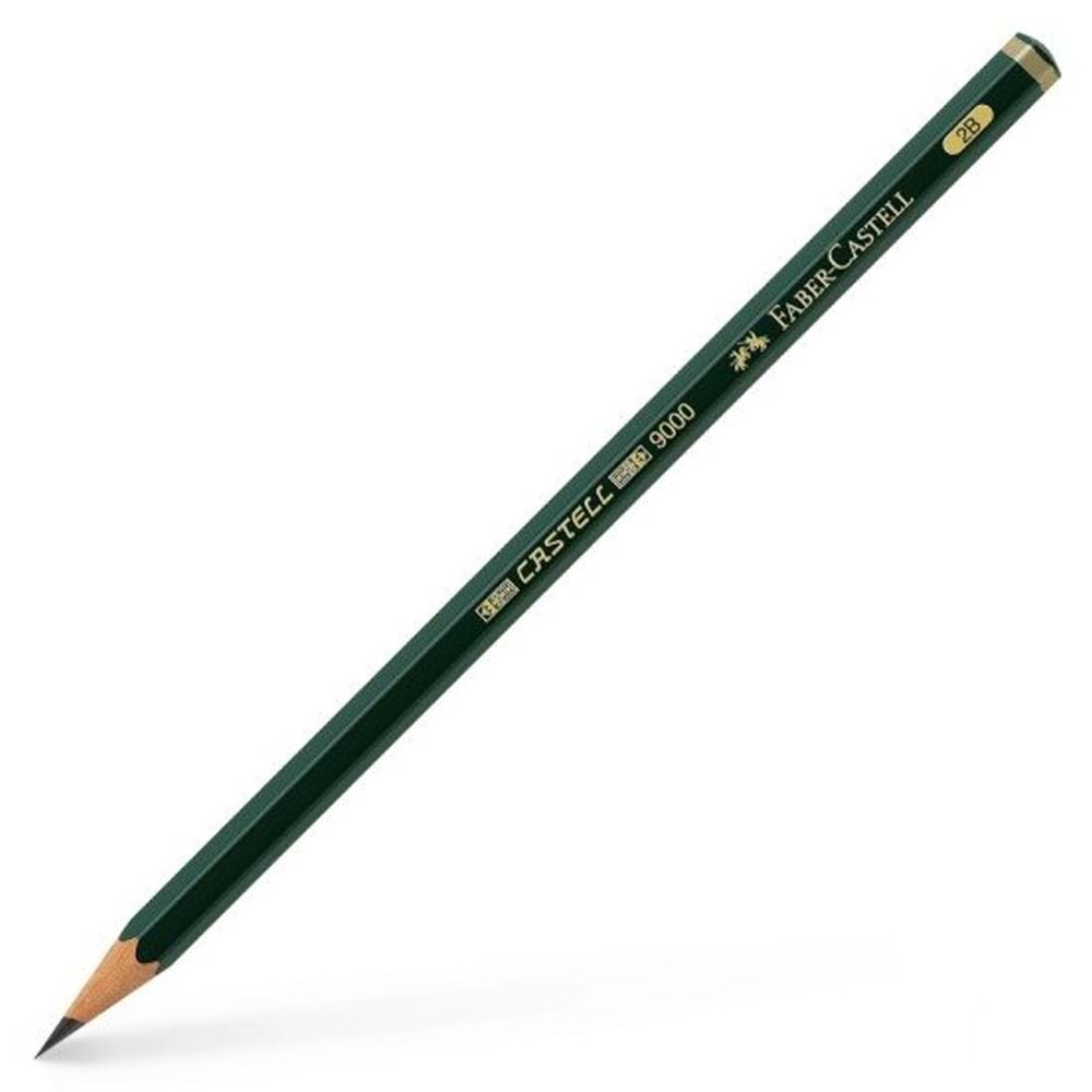 Faber-Castell Kurşun Kalem Dereceli 2B 9000 (1 Adet)