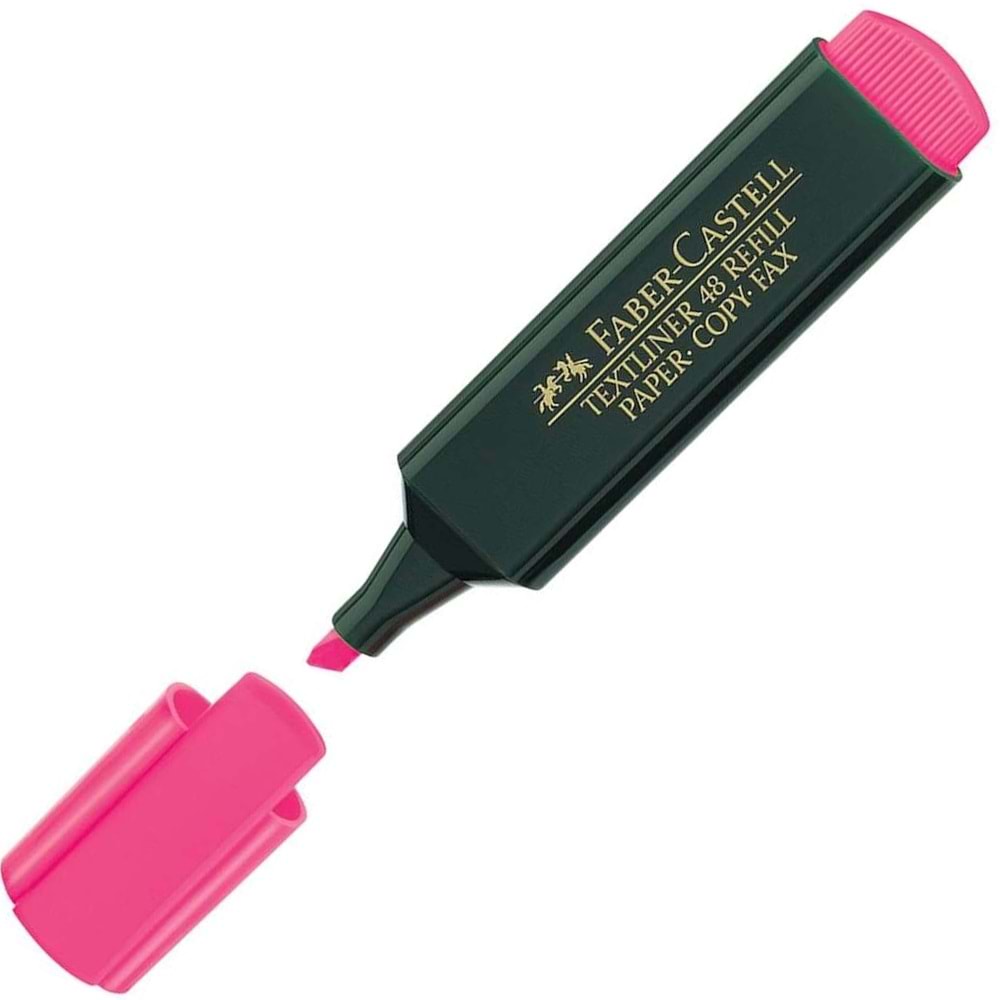 Faber-Castell Fosforlu Kalem Pembe 15 48 28 (1 Adet)