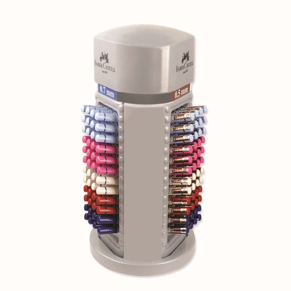 Faber-Castell Min Grıp 216 lı Döner Stand 120 li Tüp