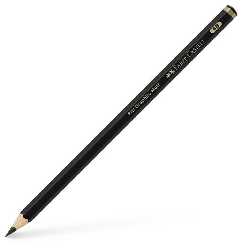Faber Pitt Matt Dereceli Kalem 6B (1 Adet)