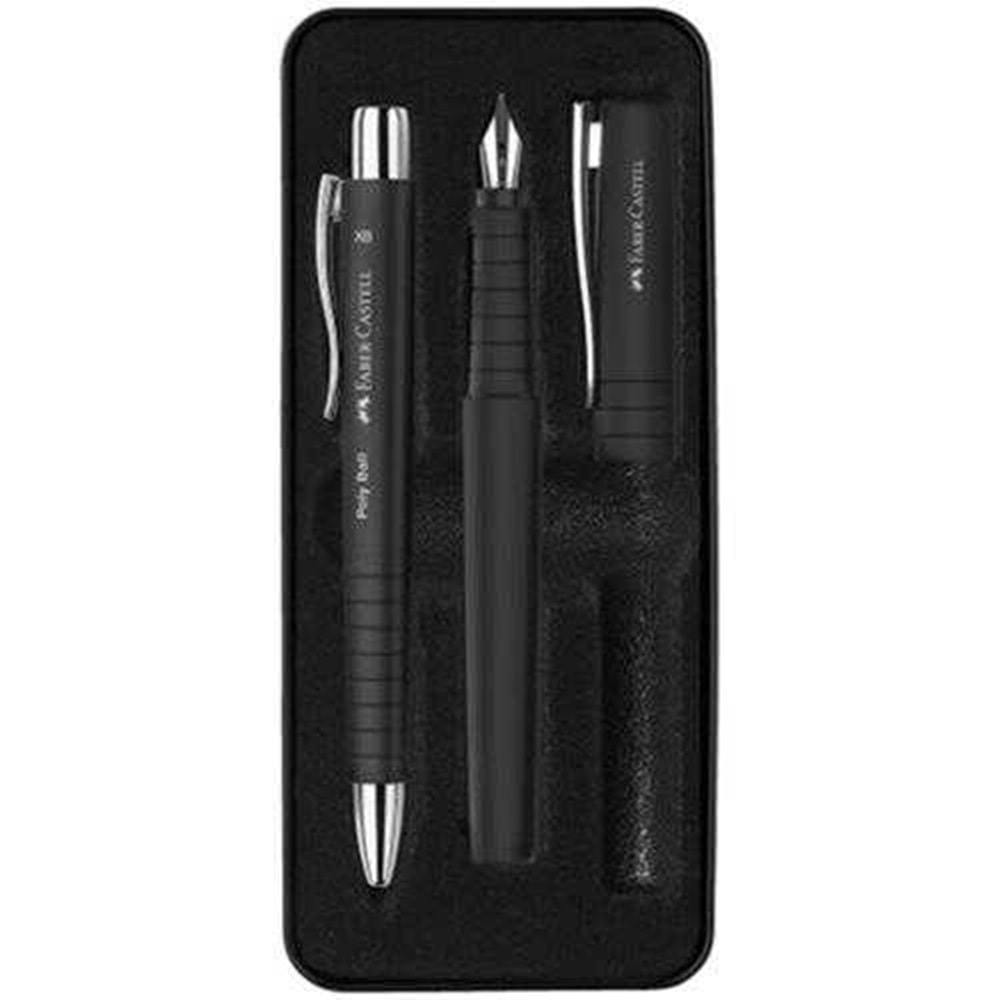 Faber-Castell Polyball Hediye Seti Siyah 517 824 1050