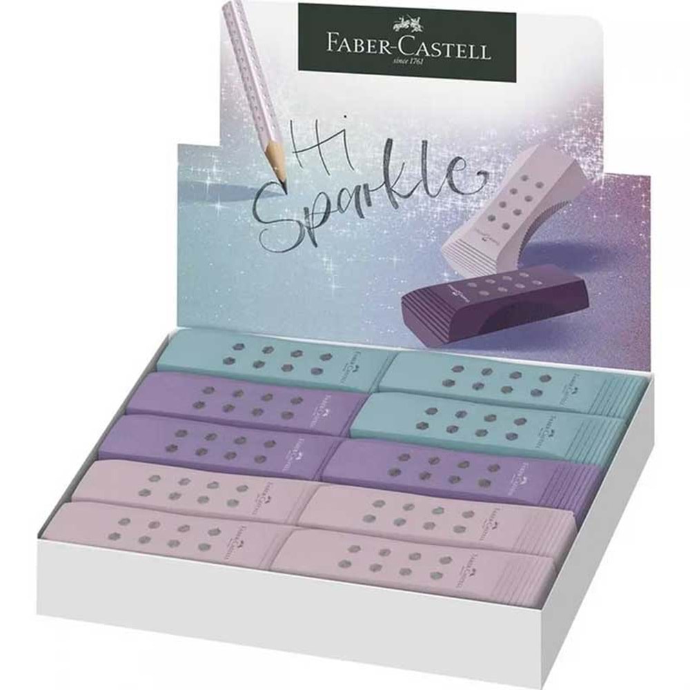 Faber-Castell Silgi Sparkle Pvc-Free 20 Li