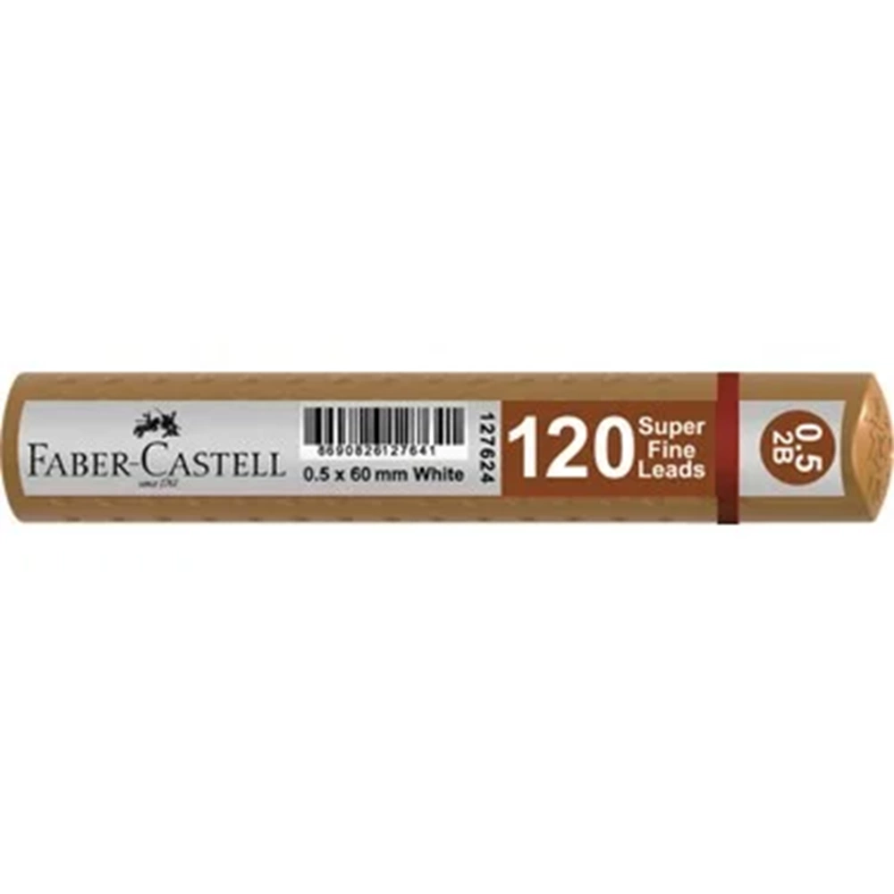 Faber-Castell Min GRIP 0.5 2B 60 MM 120 Li Altın 5090 127680 (1 Adet)