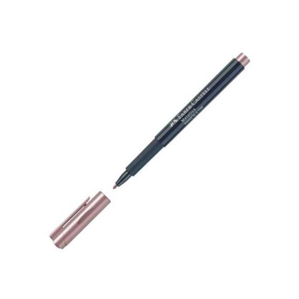 Faber-Castell Metalik Markör Rose Gold (1 Adet)