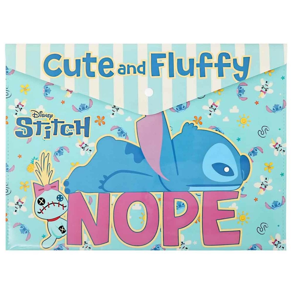 Dısney Stitch Nope ÇıtÇıt Dosya (1 Adet)
