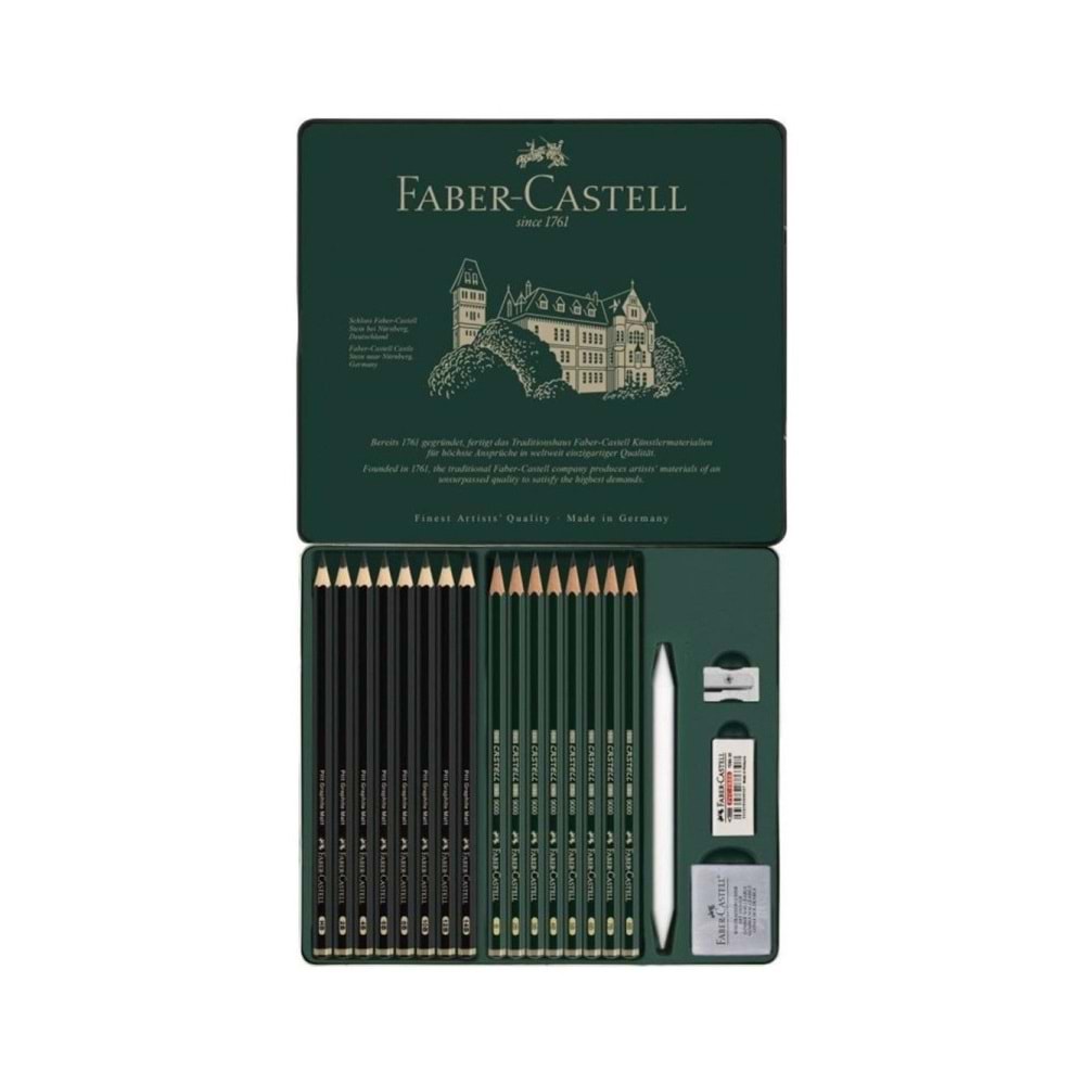 Faber-Castell Dereceli Kalem Pitt Graphite Matt Set 20X 5165115224000