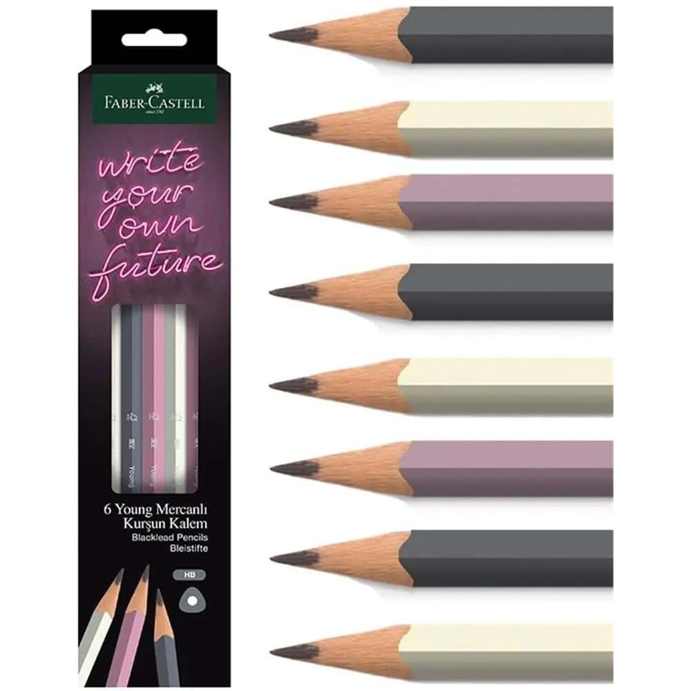 Faber-Castell Young Mercanlı Kurşun Kalem Hb Üçgen (1 Adet)
