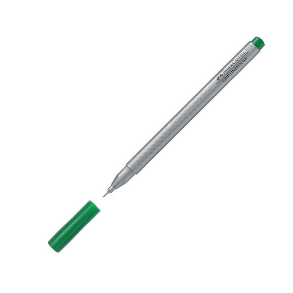 Faber-Castell Grip Finepen 0,4 mm Yeşil (1 Adet)