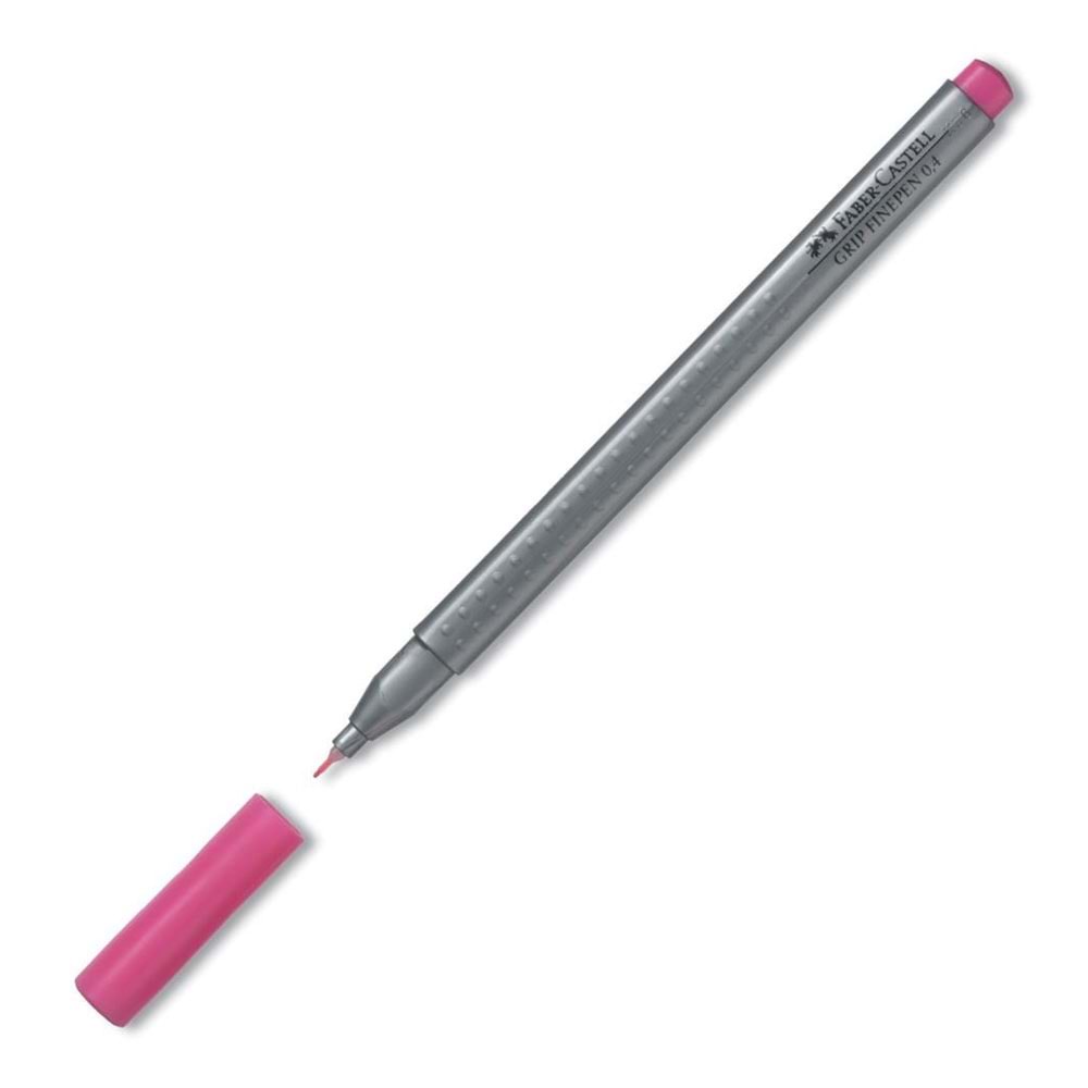 Faber-Castell Grip Finepen 0,4 Mm Pembe 151619 (1 Adet)
