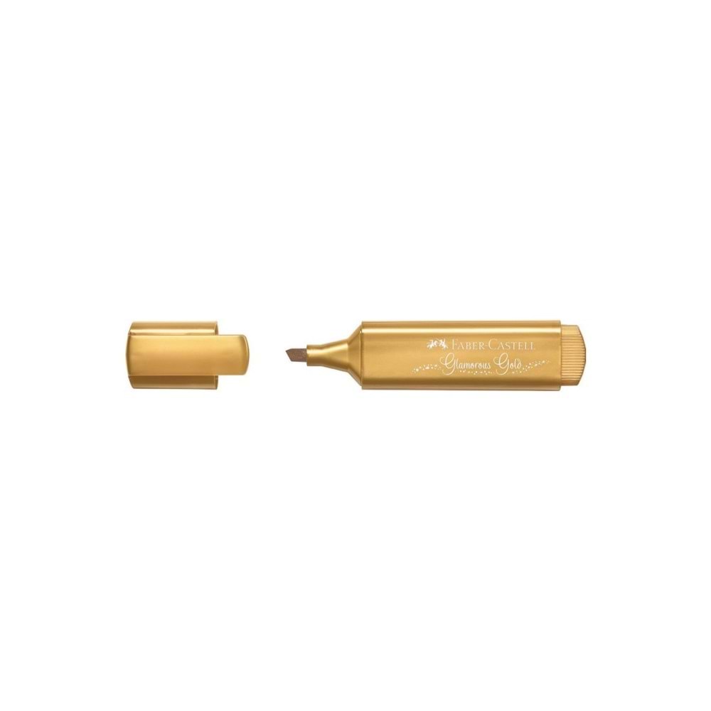 Faber-Castell Fosforlu Kalem 46 Metalik Altın 5030154650 (1 Adet)