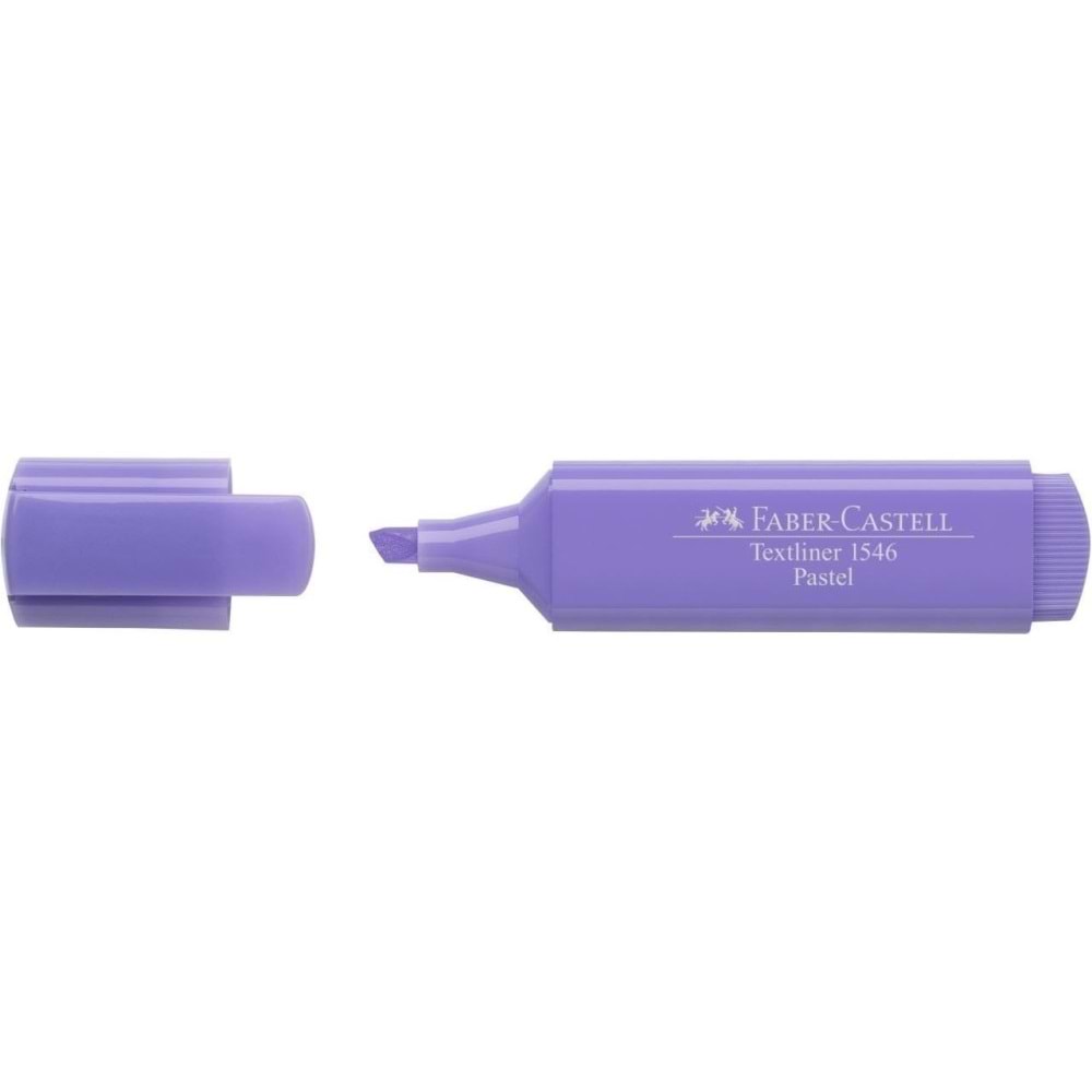 Faber-Castell Fosforlu Kalem 1546 Pastel Lila 5030154656000 (1 Adet)