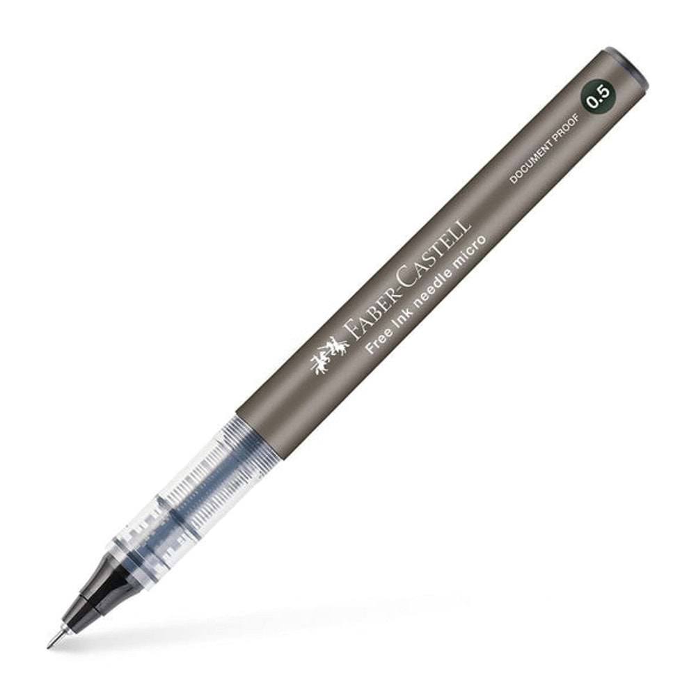 Faber-Castell Roller Free Ink Needle 0.5 Mm Siyah 5020348602000 (1 Adet)