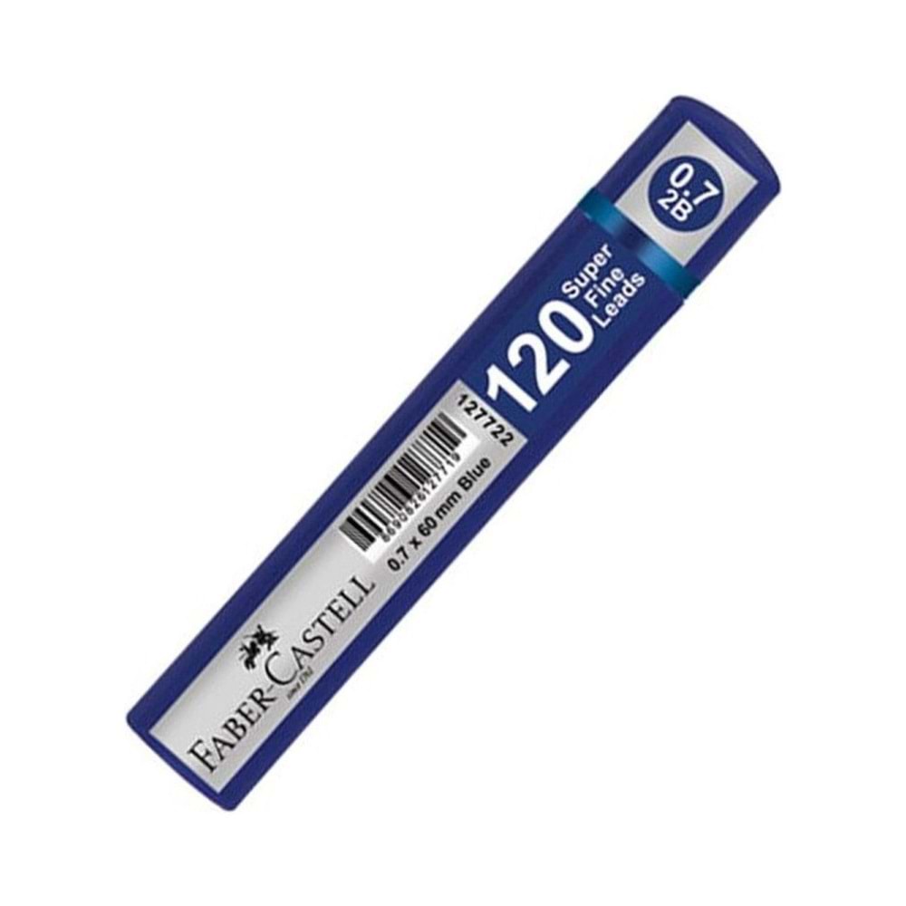 Faber-Castell Grıp Min 0.7 2b 60mm, 120li Mavi Tüp (1 Adet)