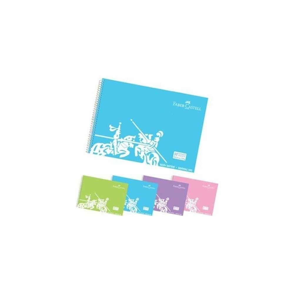 Faber-Castell Resim Defteri Pp Kpk 35X50 Cm 30Yp Bls 5601400136000 (1 Adet)