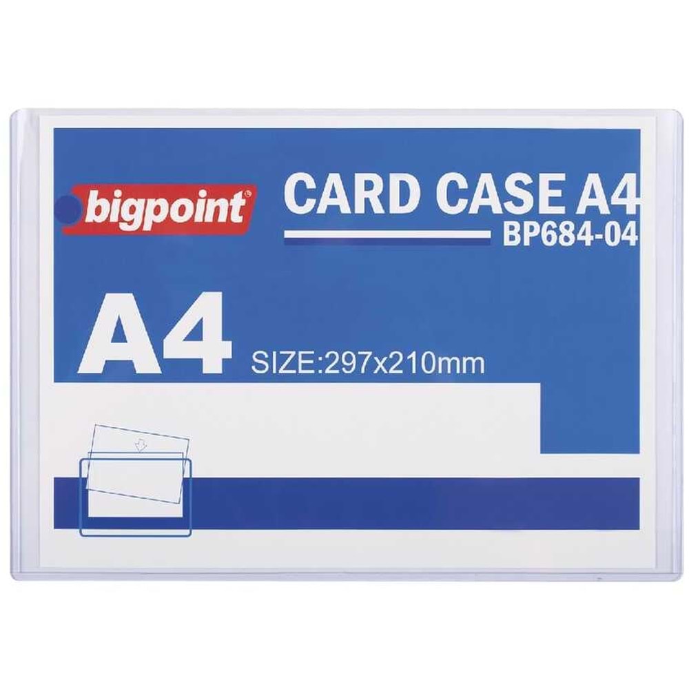 Bigpoint Tabela Poşeti (Afiş Muhafaza Kabı A4) BP684-04