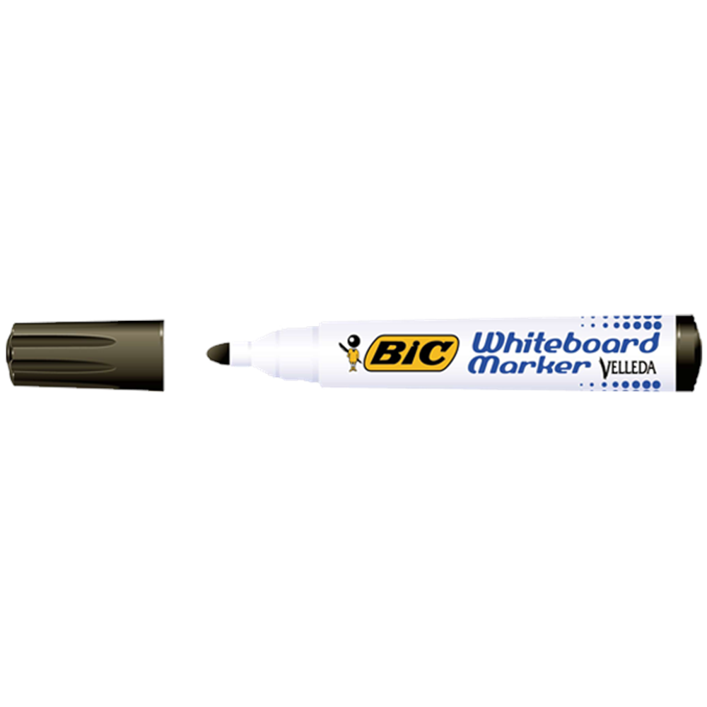 Bic Tahta Kalemi Yuvarlak Uçlu Velleda Siyah 1701 09 (1 Adet)