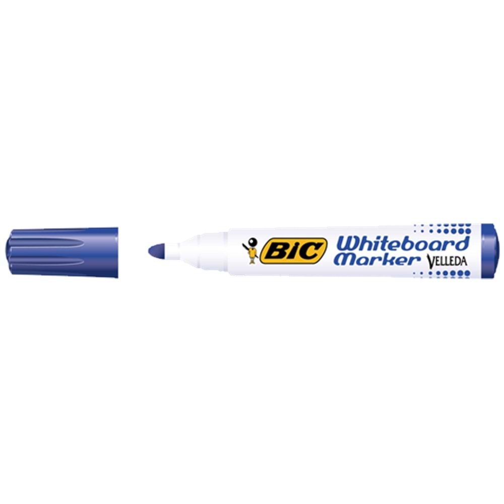 Bic Tahta Kalemi Yuvarlak Uçlu Velleda Mavi 1701 06 (1 Adet)