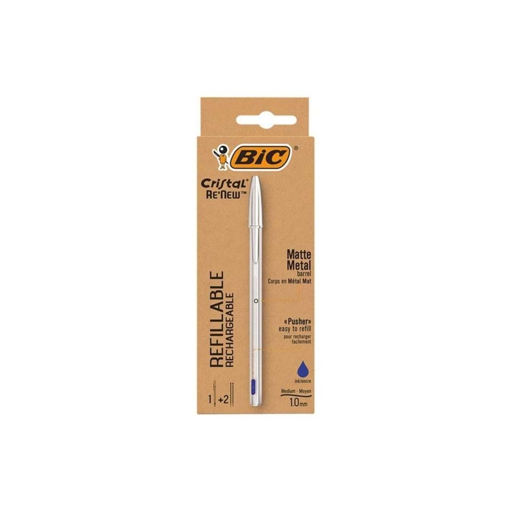Bic Tükenmaz Kalem Crıstal Metal Gövdeli