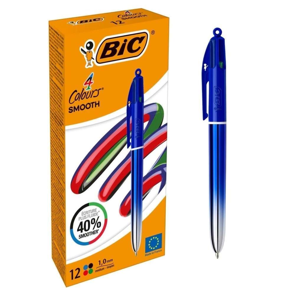 Bic Tükenmez Kalem Smooth Gradıent 4 Colours 12 Li