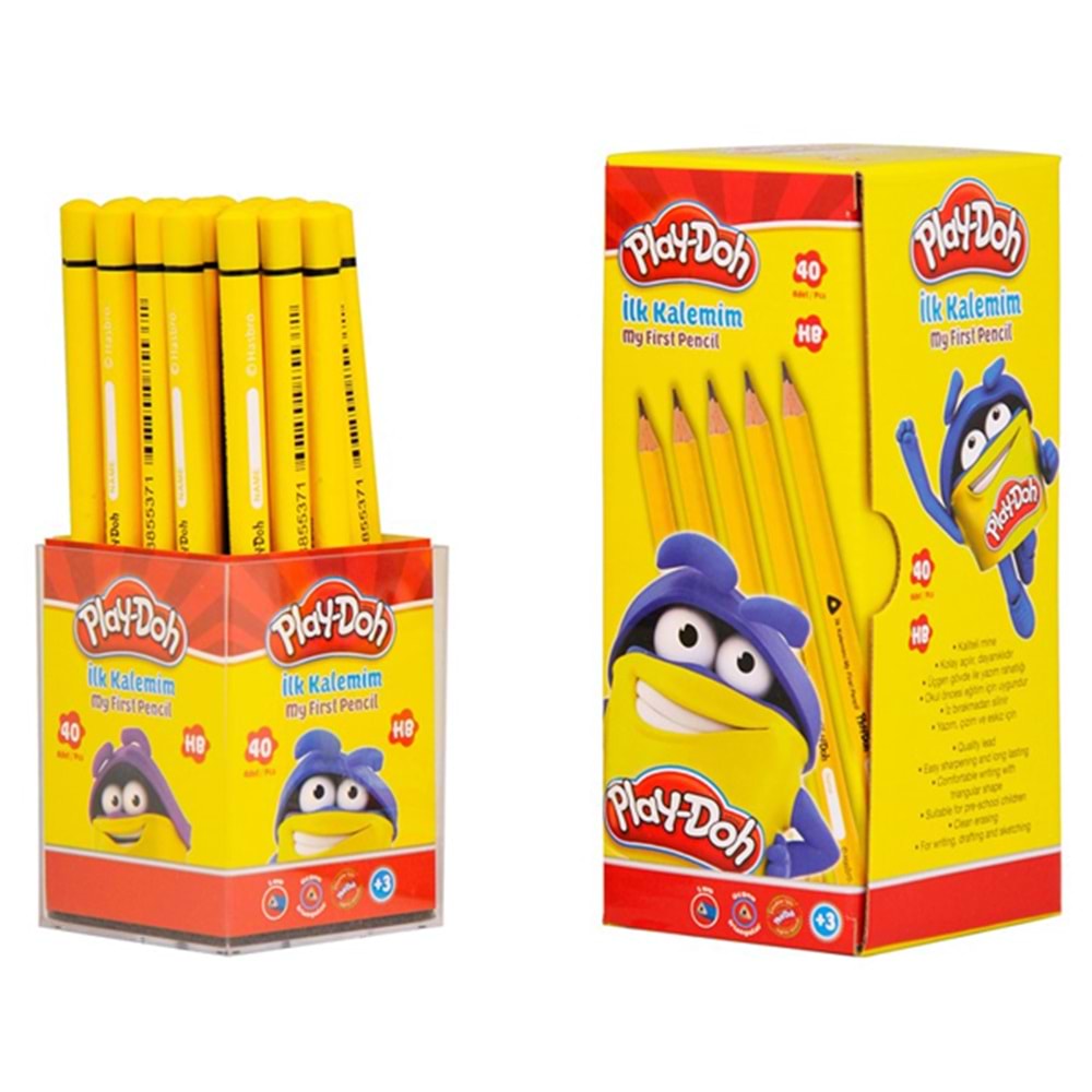 Play-Doh Kurşun Kalem İlk Kalemim Üçgen Jumbo PLAY-KK001 (1 Adet)