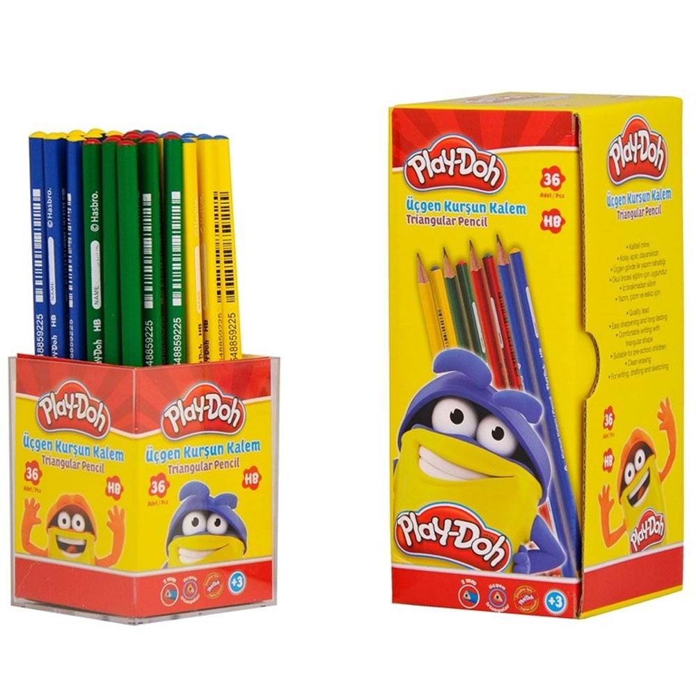 Play-Doh Kurşun Kalem Üçgen PLAY-KK003 (1 Adet)