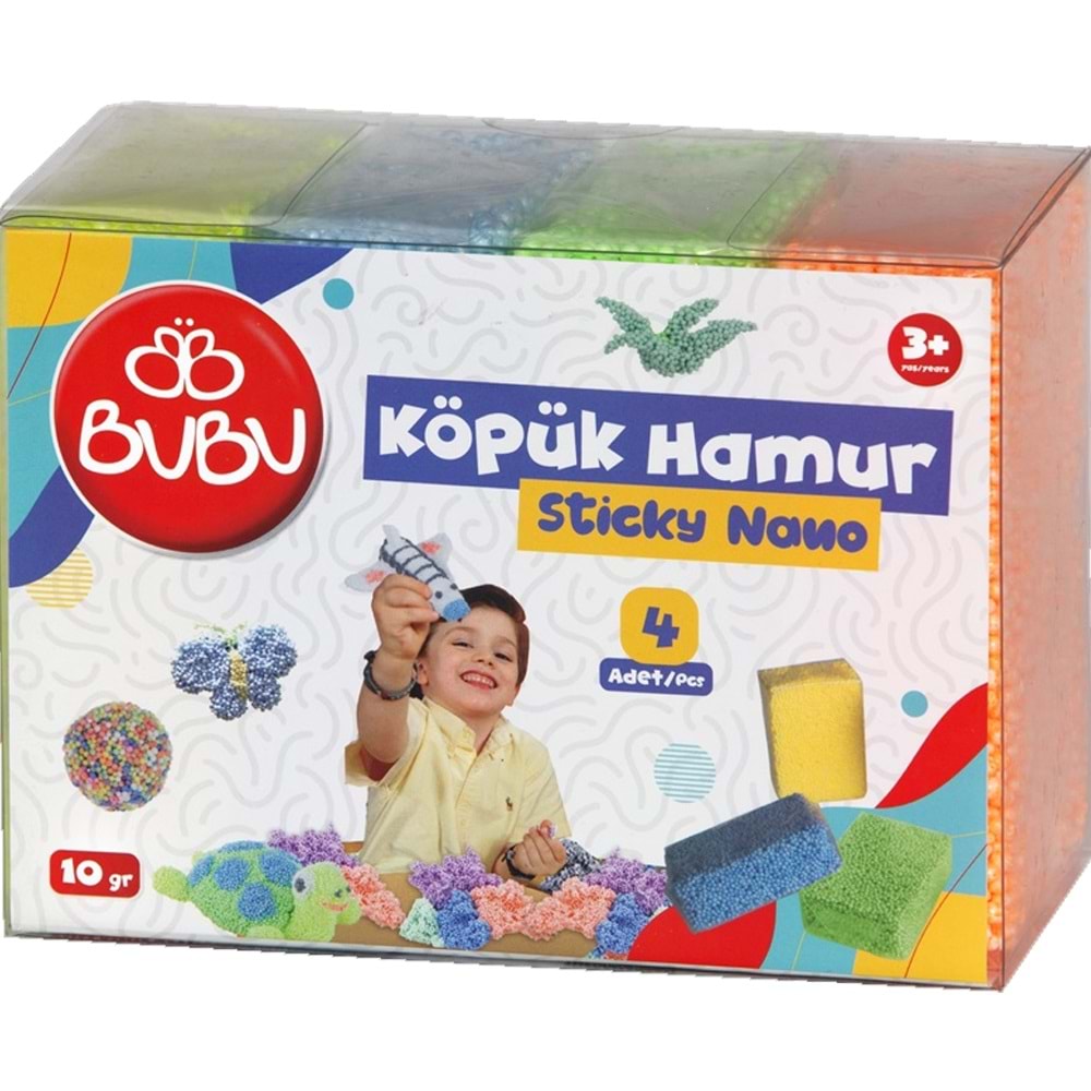 Bu-Bu Köpük Hamur 4x10 GR Pvc