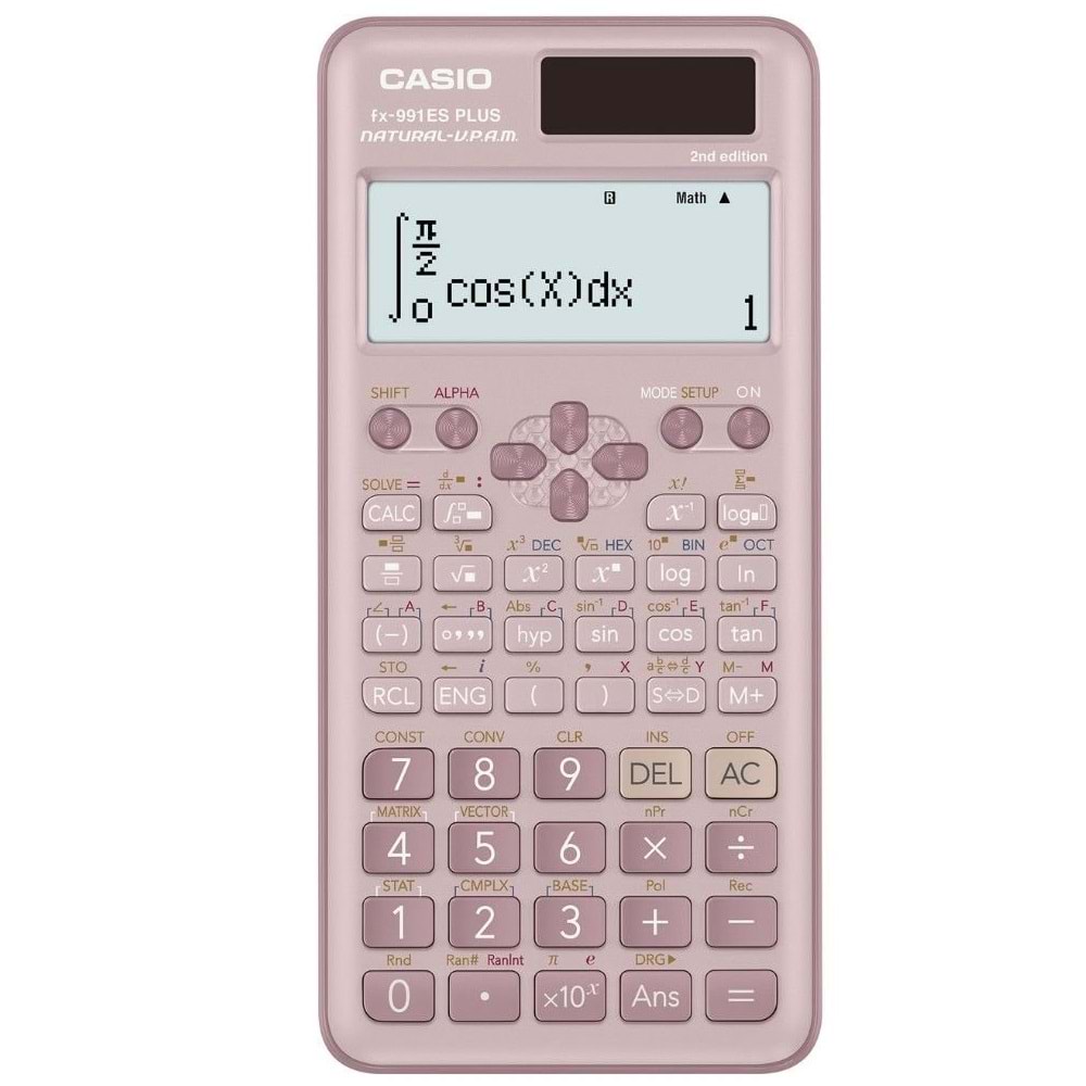 Casio Fonksiyonlu Hesap Makinesi Pembe FX-991ES Plus