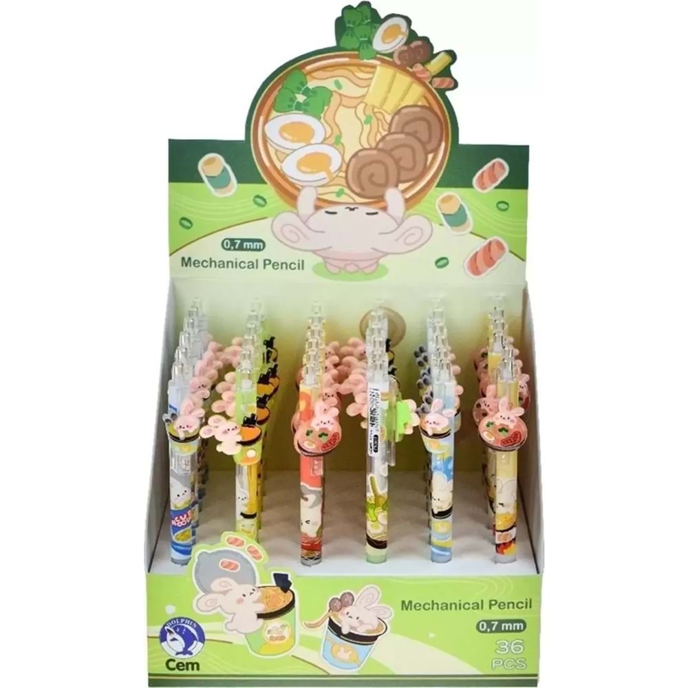 Dolphin Versatil Kalem 0.7 mm CT-2817 (1 Adet)
