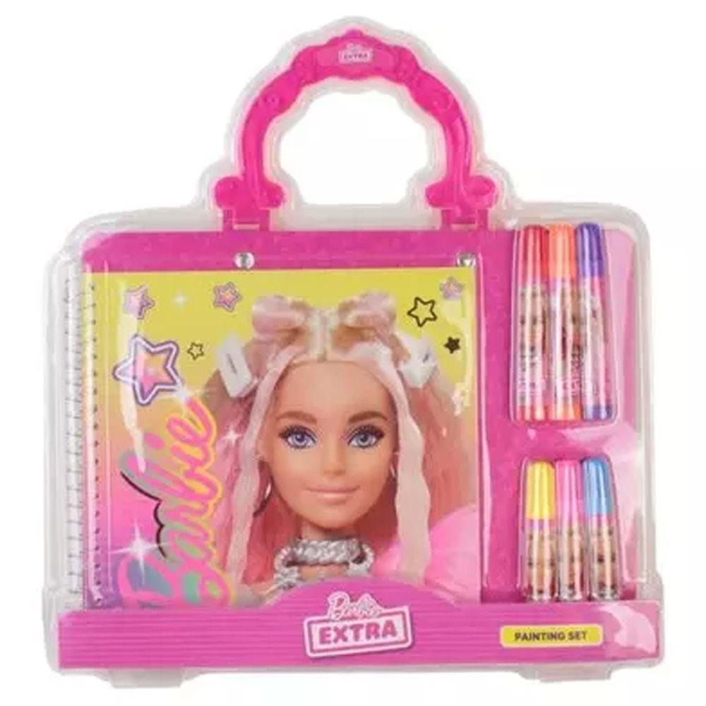 Dolphin Boyama Seti Çantalı Barbie B-0300