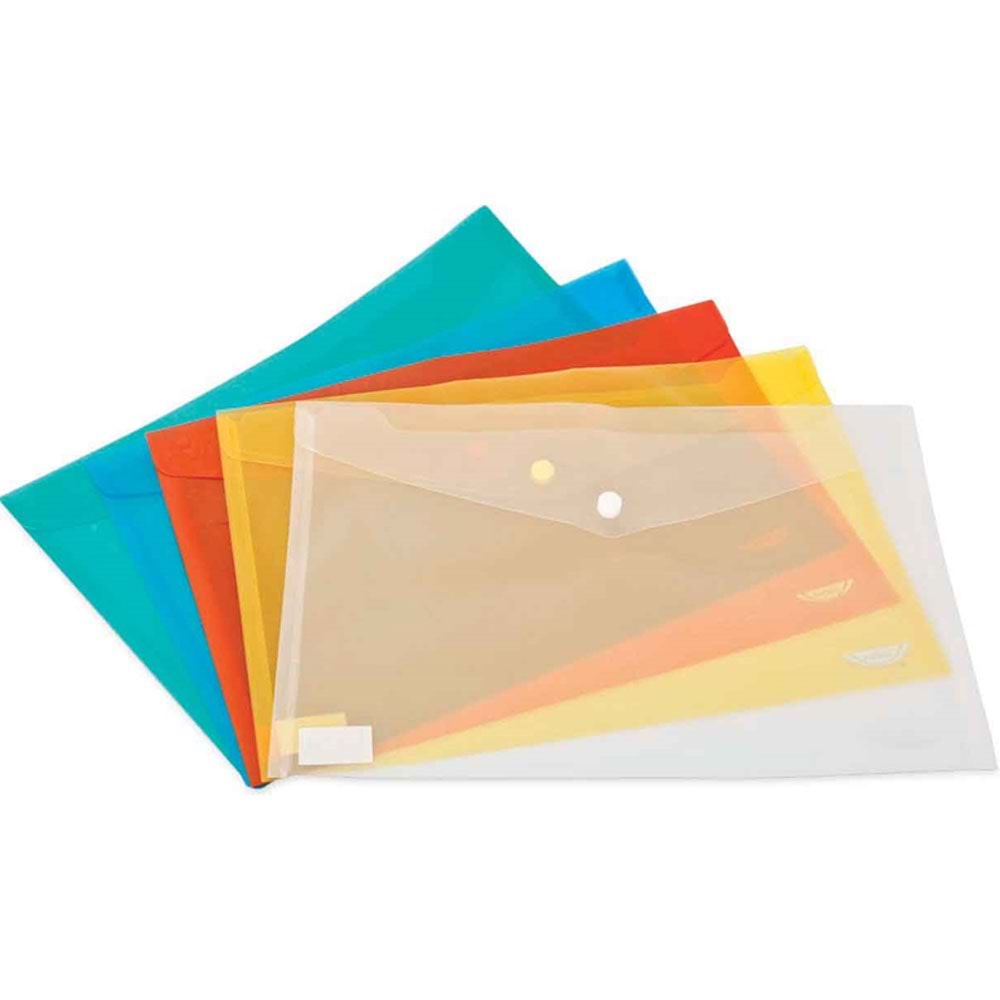 Noki Çıtçıtlı Dosya Evrak Zarfı Sarı 3101 (1 Adet)