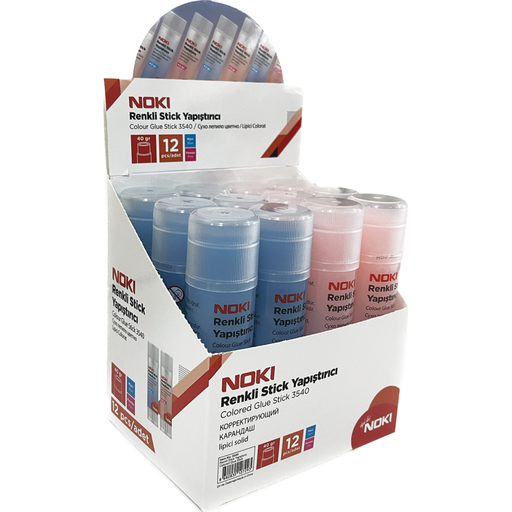 Noki Stick Yapıştırıcı Renkli 40 Gr 3540