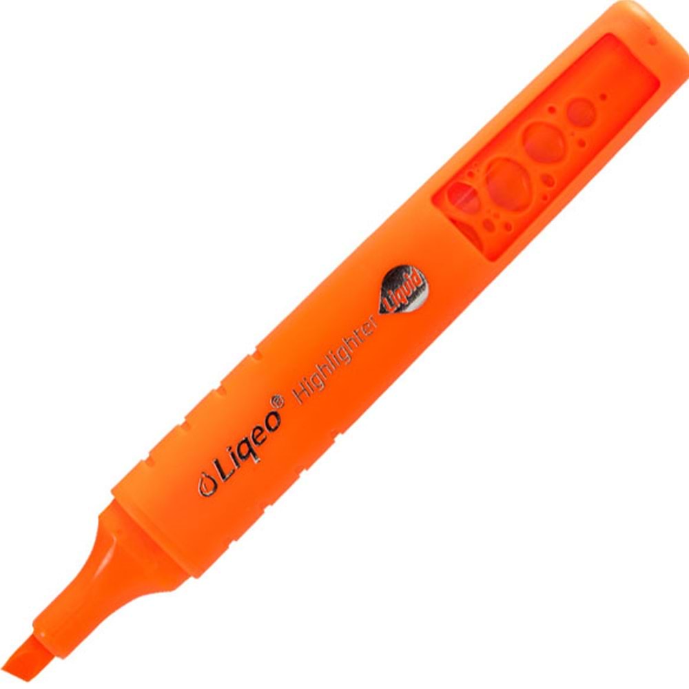 Liqeo Athens Fosforlu Kalem Midi Turuncu H-3130 (1 Adet)