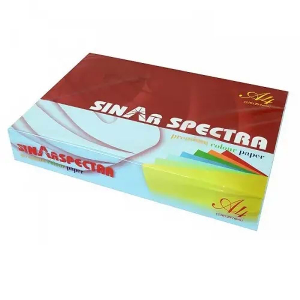 Sınar Spectra Adagio Renkli Kağıt 160 Mavi A4 80 GR