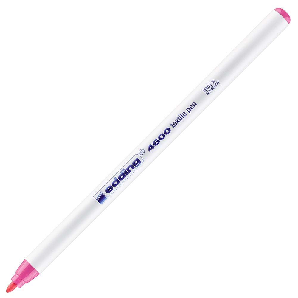 Edding T-Shırt Kalemi Yuvarlak Uçlu 1 MM Pembe 4600(1 Adet)