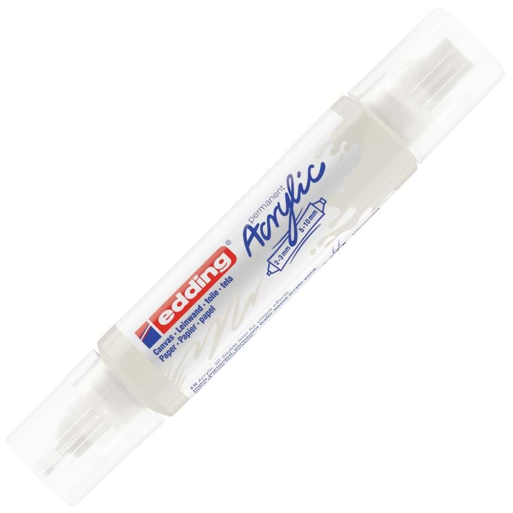 Edding Akrilik 3D Double Liner Trafik Beyaz 922 5400 (1 Adet)