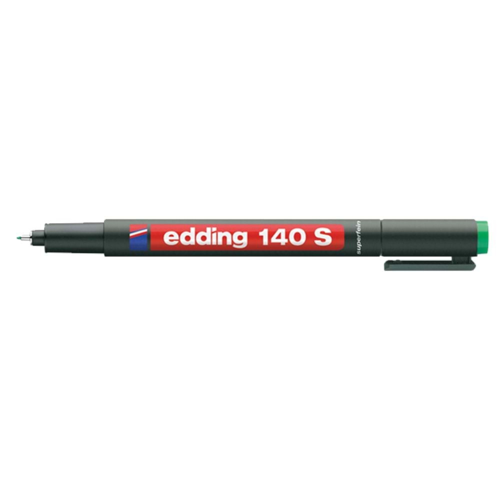 Edding Asetat Kalemi Permanent S Seri 0.3 mm Yeşil 140 S (1 Adet)