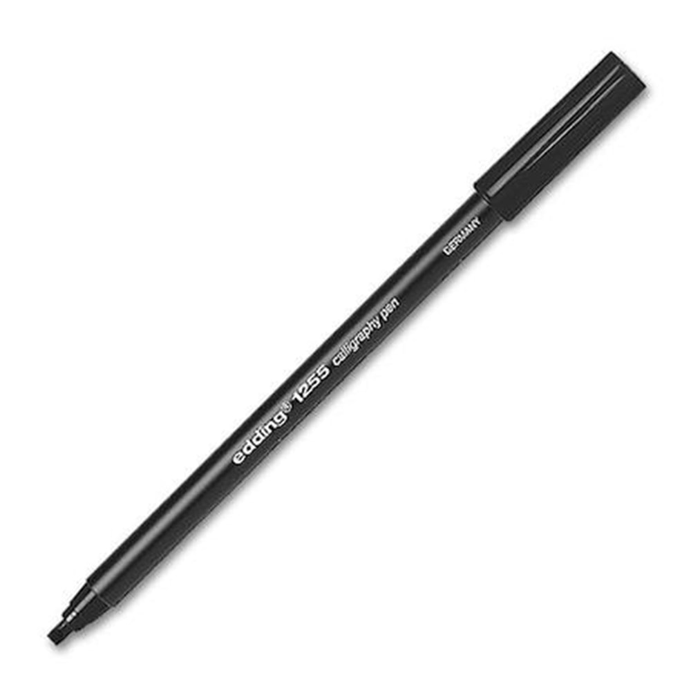 Edding Kaligrafi Kalemi Kesik Uçlu 2 MM Siyah 1255(1 Adet)